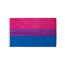 Load image into Gallery viewer, Hand-sewn Bisexual Pride Flag