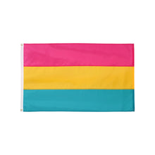Load image into Gallery viewer, Hand-sewn Pansexual Pride Flag