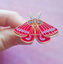 Load image into Gallery viewer, Moth - Enamel Pin
