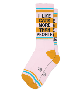 I Like Cats More Than People Socks