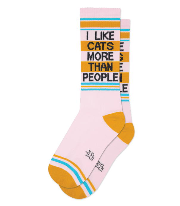 I Like Cats More Than People Socks
