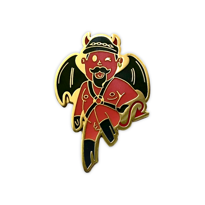 Devil Daddy Enamel Pin