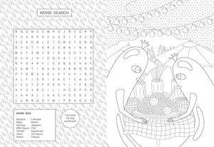 The Hot Dog Coloring and Activity Book
