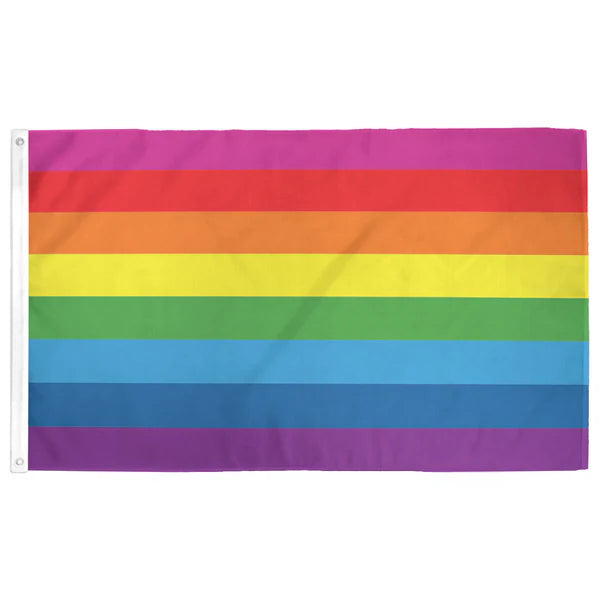 Gilbert Baker Rainbow Pride Flag 3x5