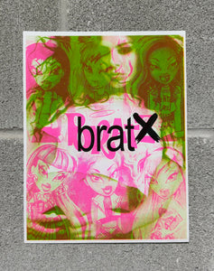 Brat(z) Riso Print - 8.5x11