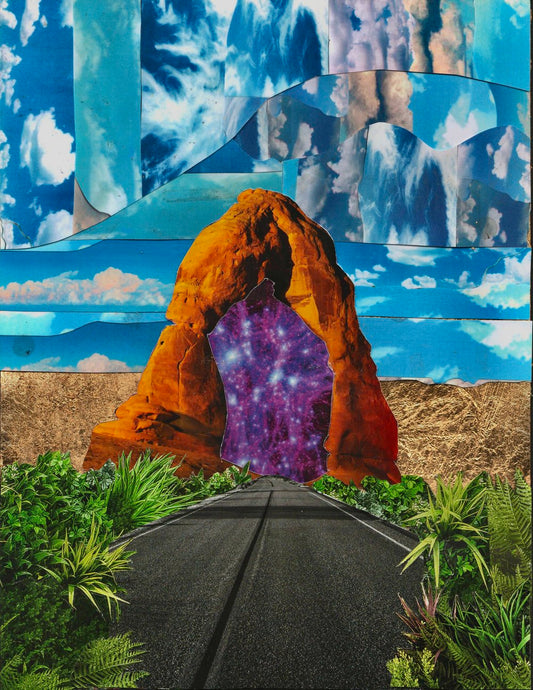 Cosmic Tunnel - Art Print