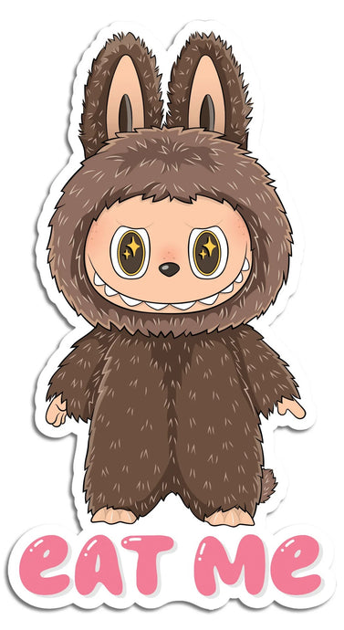 Labubu Eat Me - Sticker