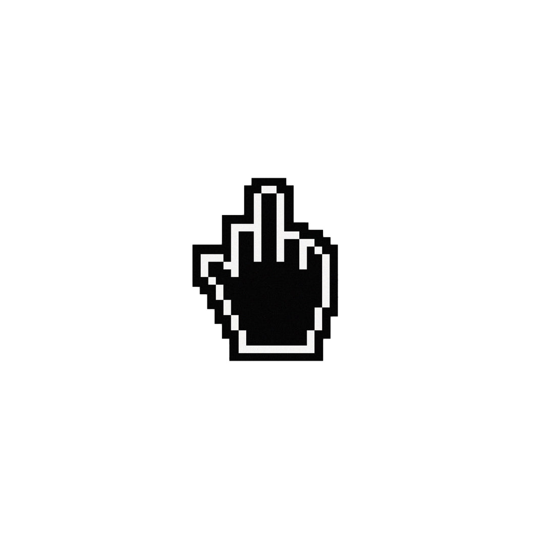 Fuck It Middle Finger - Sticker