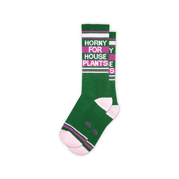 Horny For Houseplants Socks