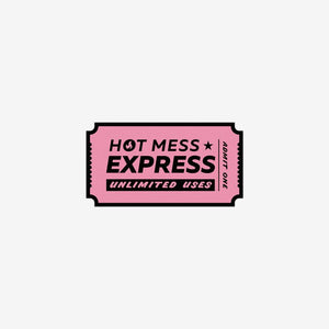 Hot Mess Express Sticker