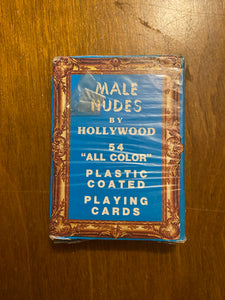 Male Nude Playing Cards by Hollywood
