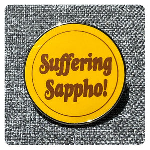 Suffering Sappho - Enamel Pin