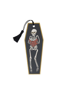 Skeleton "Just One More Chapter" -  Bookmark