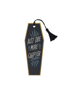 Skeleton "Just One More Chapter" -  Bookmark