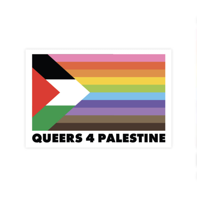 Queers 4 Palestine Sticker