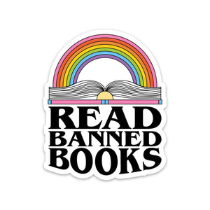Read Banned Books Sticker