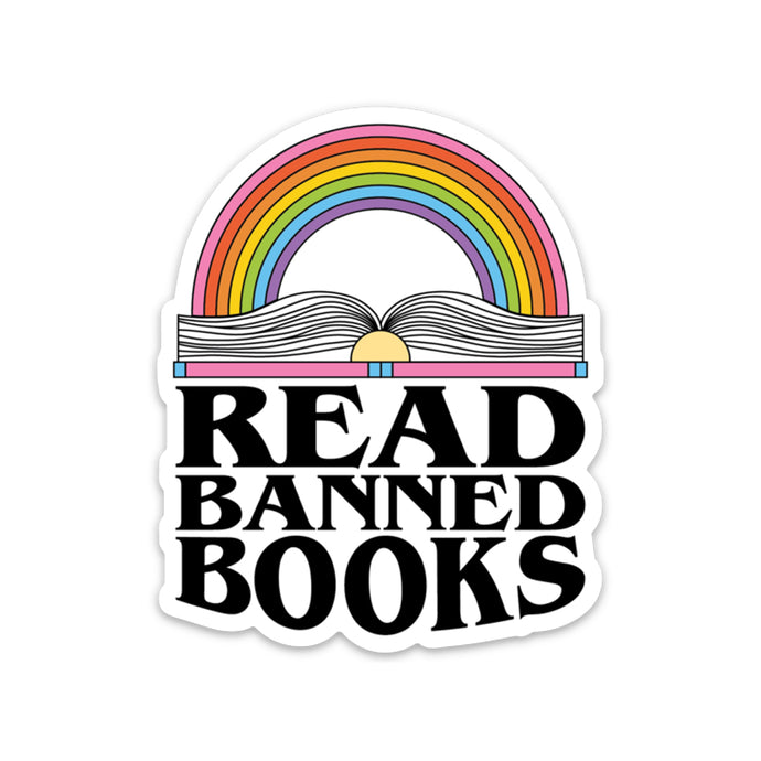 Read Banned Books Sticker