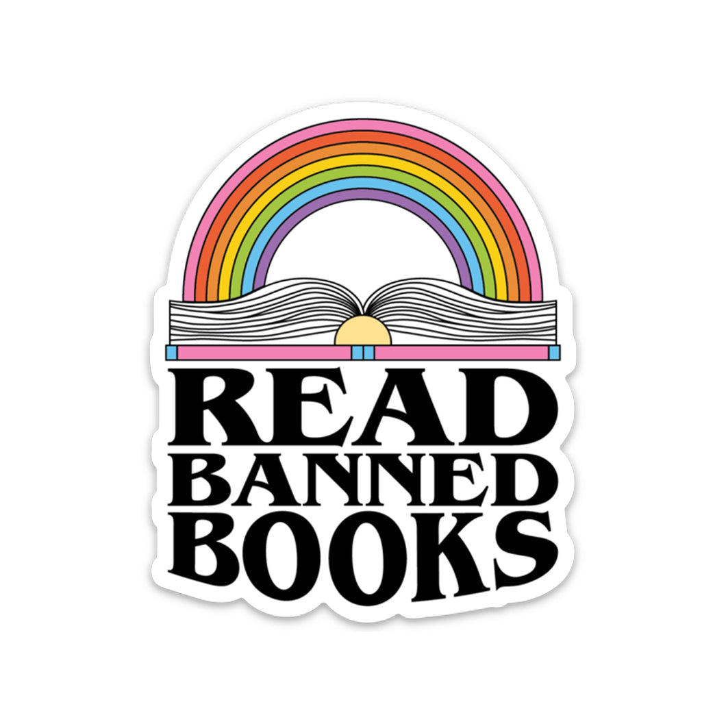 Read Banned Books Sticker