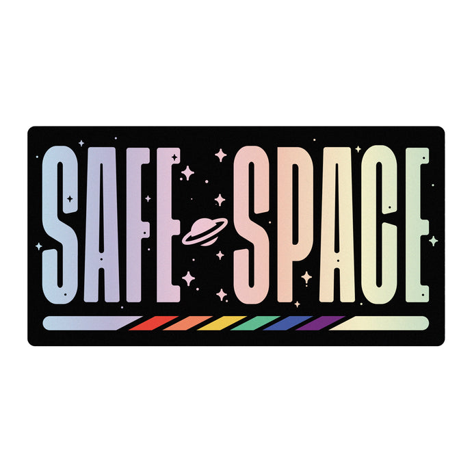 Safe Space - Holographic Sticker