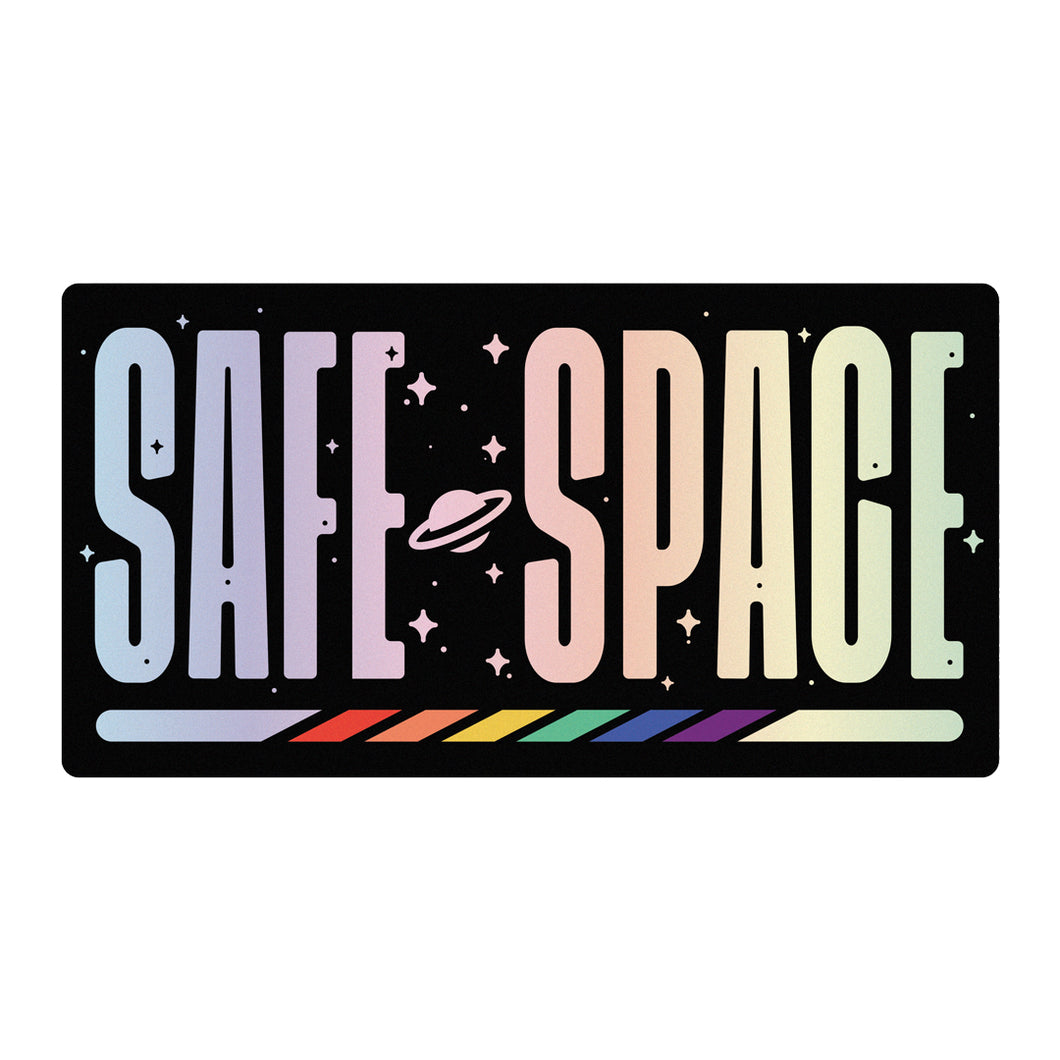 Safe Space - Holographic Sticker