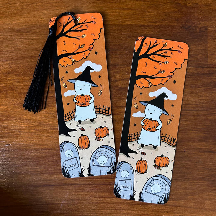 Cemetery Ghostie Bookmark
