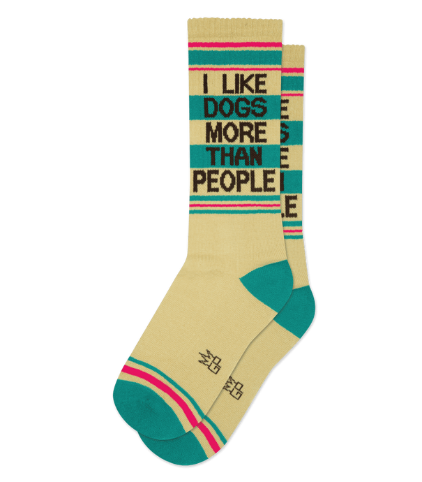 I Like Dogs More Than People Socks