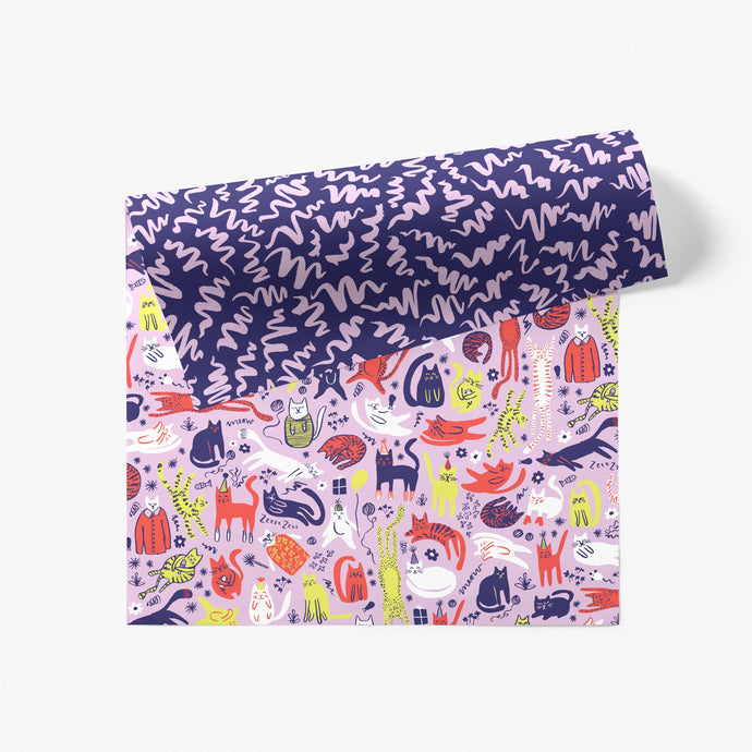 Catnip Lane Gift Wrap Sheet
