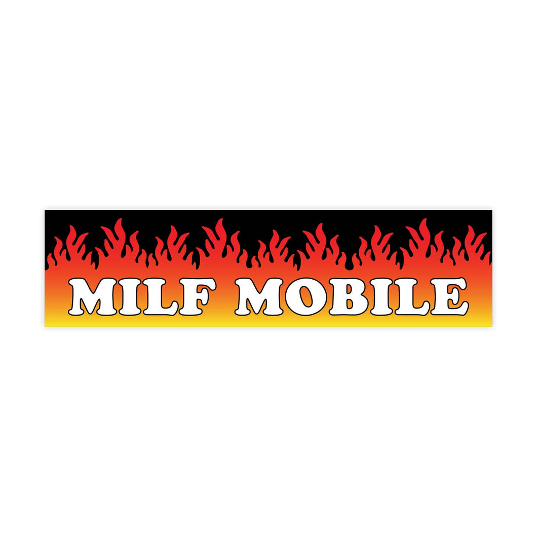 MILF Mobile Bumper Sticker