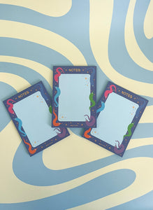Wacky Worms Kitschy Notepad