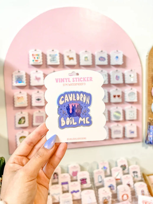 Cauldron Boil Me Sticker