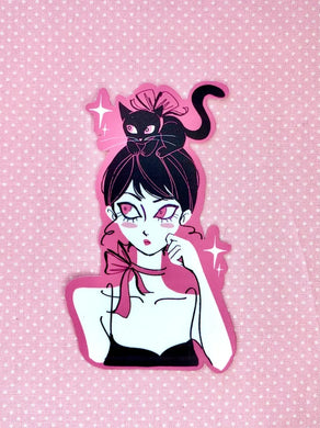 Kitty Girl - Sticker