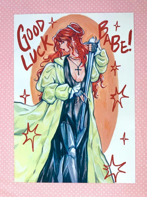 Good Luck Babe - Art Print