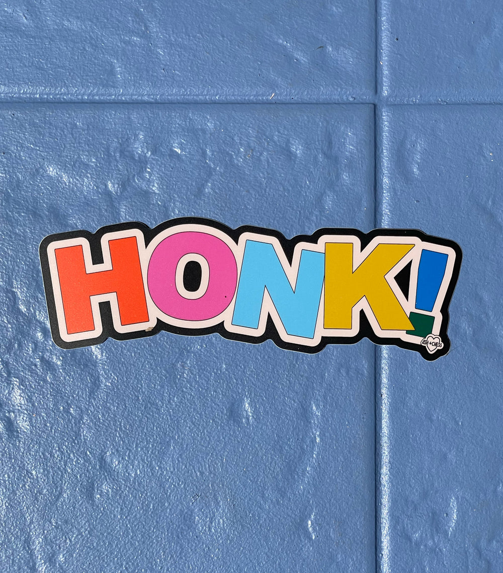 HONK! - Bumper Sticker