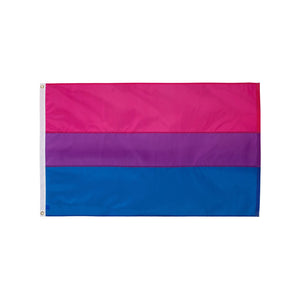Hand-sewn Bisexual Pride Flag
