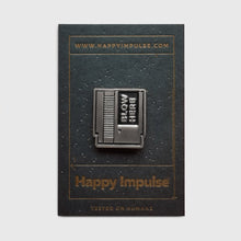 Load image into Gallery viewer, Blow Here - Silver Enamel Pin