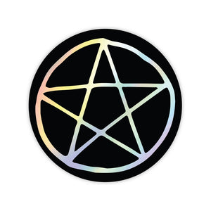 Pentagram - Holographic Sticker