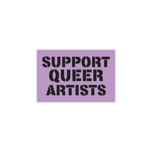 Support Queer Artists Sticker
