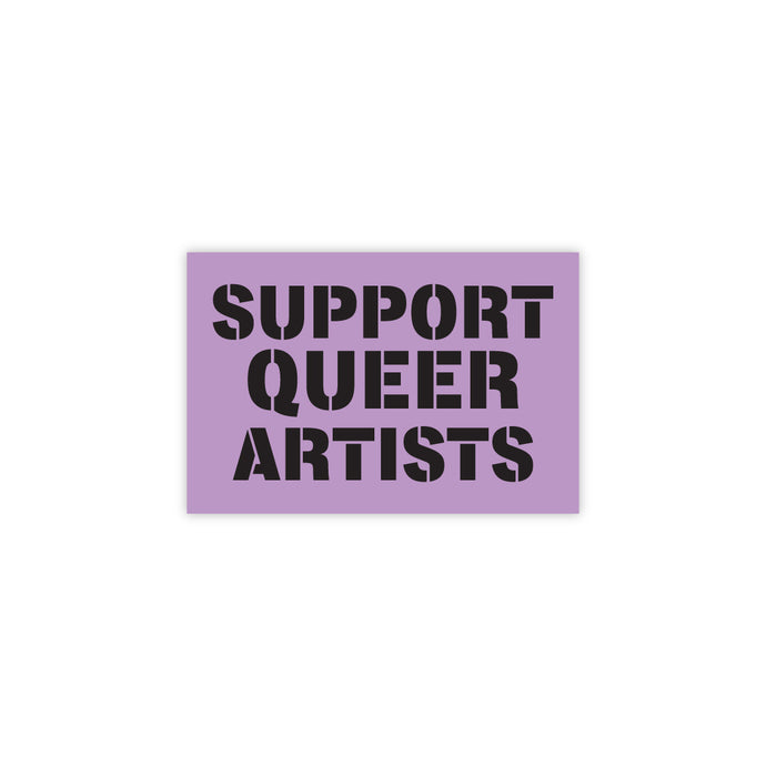 Support Queer Artists Sticker