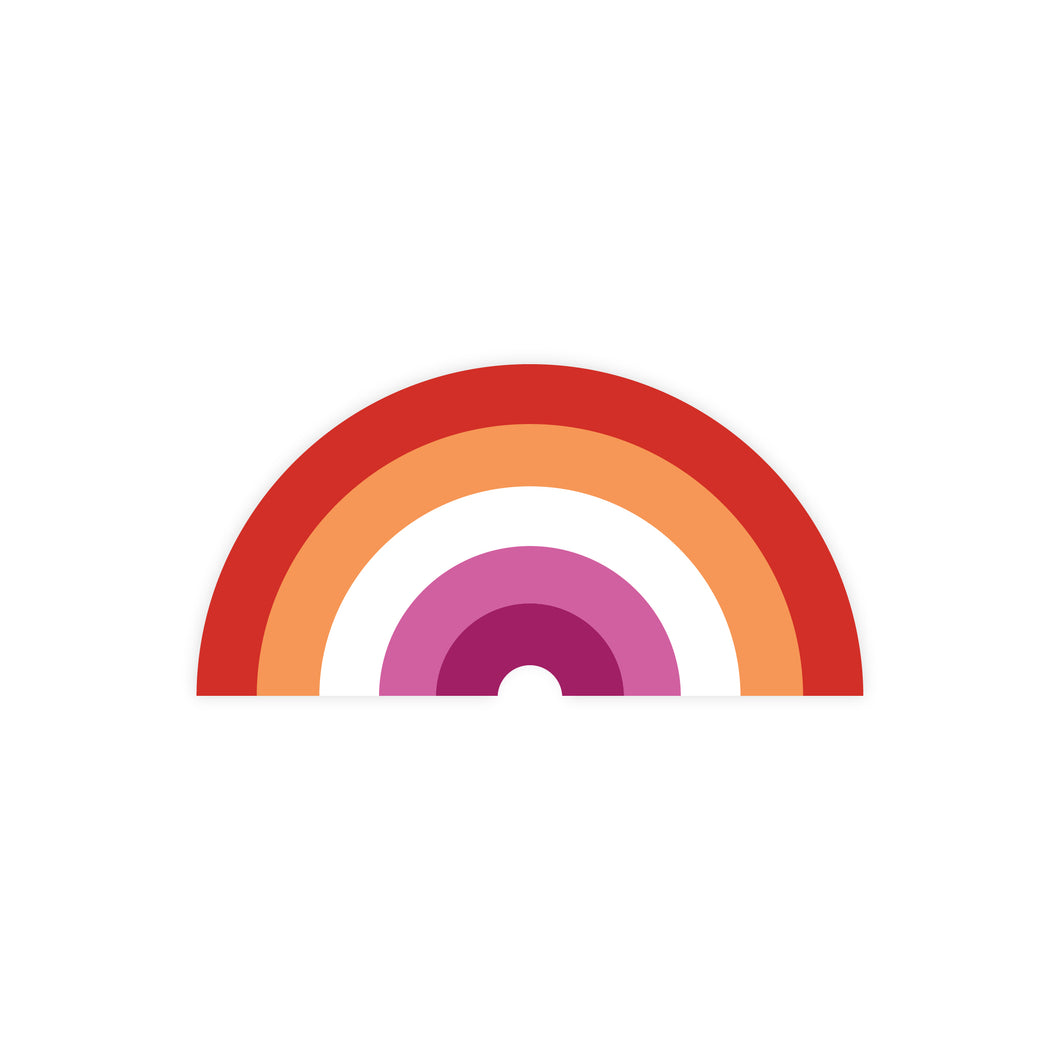 Lesbian Flag - Pride Rainbow