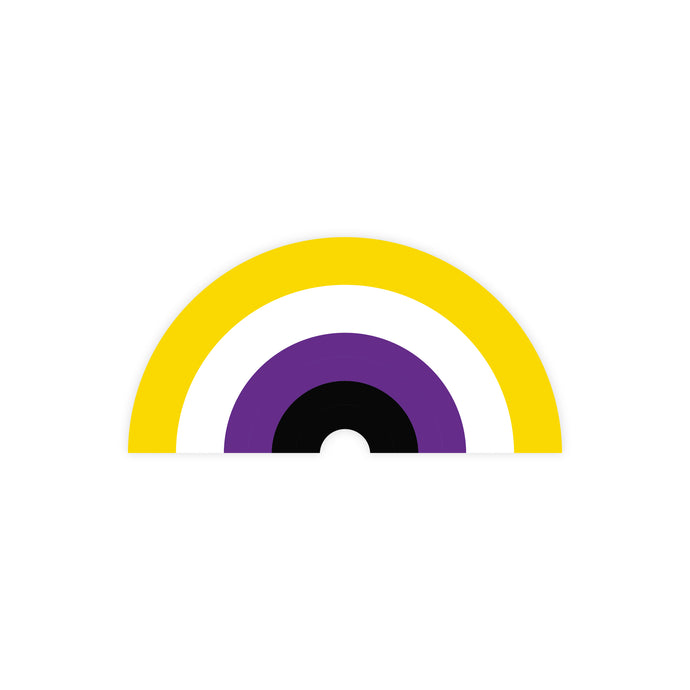 Nonbinary Flag - Pride Rainbow