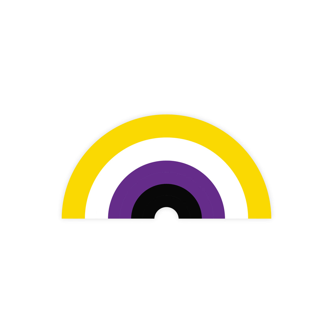 Nonbinary Flag - Pride Rainbow