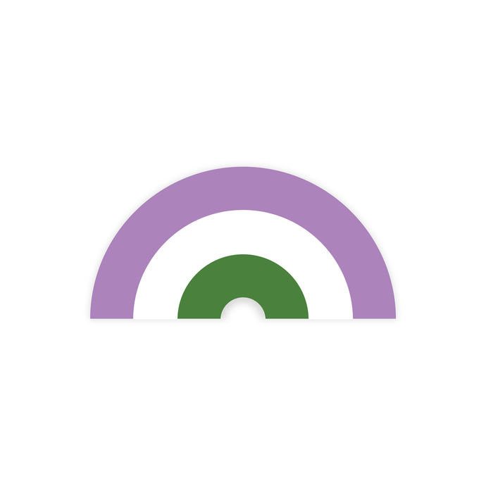 Genderqueer Flag - Pride Rainbow
