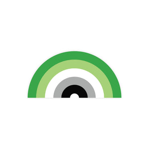 Aromantic Flag - Pride Rainbow