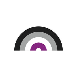 Asexual Flag - Pride Rainbow
