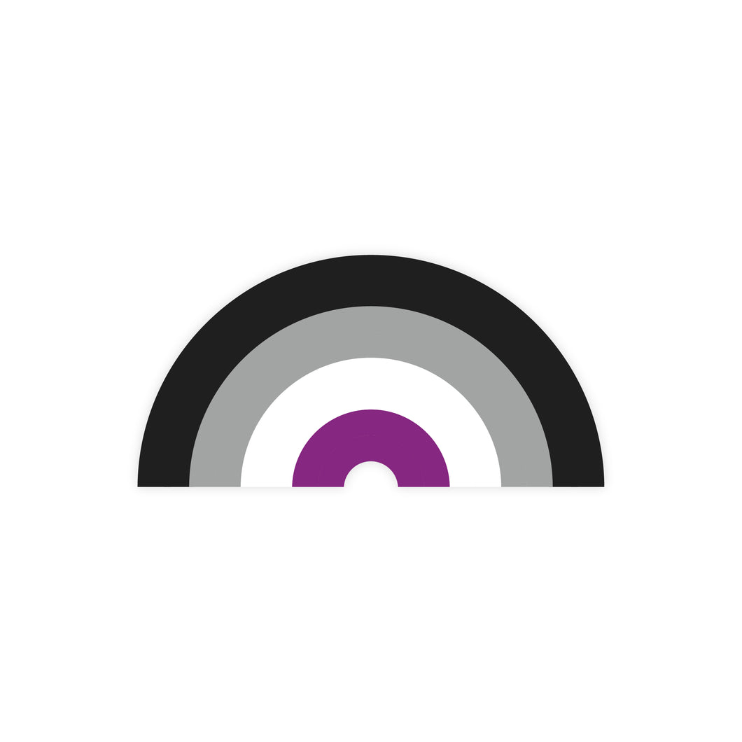 Asexual Flag - Pride Rainbow