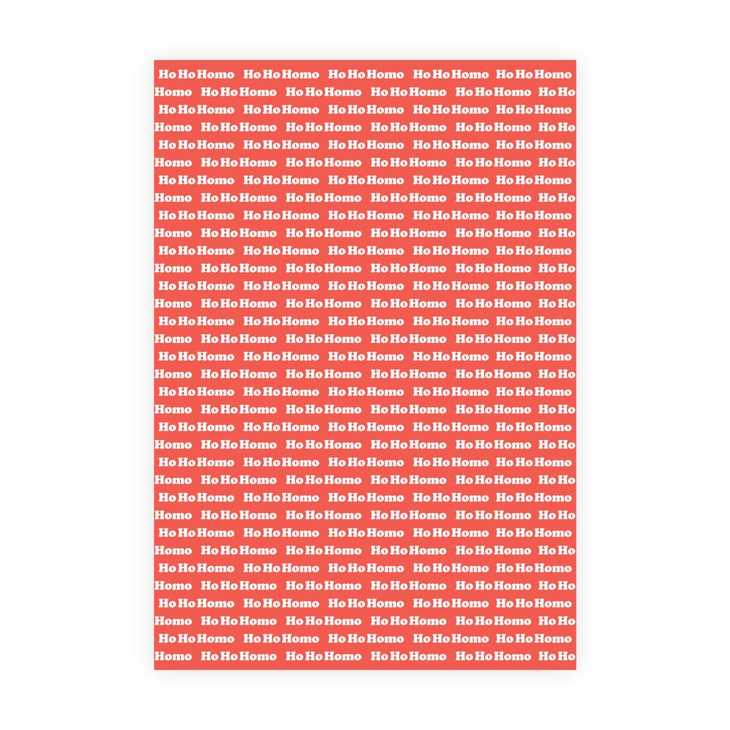 HoHoHomo Wrapping Paper