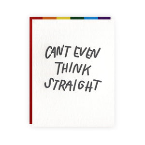 Can't Even Think Straight
