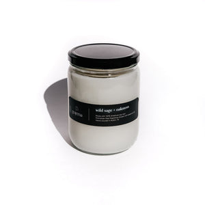 Wild Sage + Oakmoss - Candle