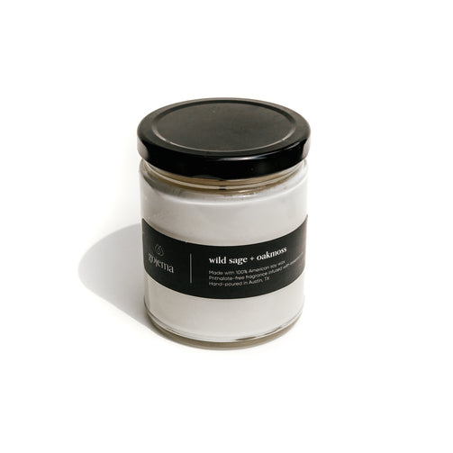 Wild Sage + Oakmoss - Candle