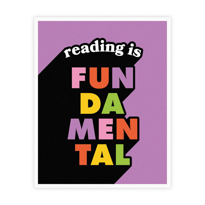 Reading is Fundamental 8x10